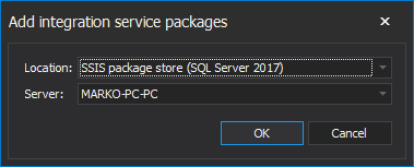 Document SSIS packages from the package store