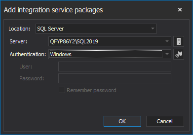 SSIS packages from the SQL server can be documented using  SQL Database documentation tool