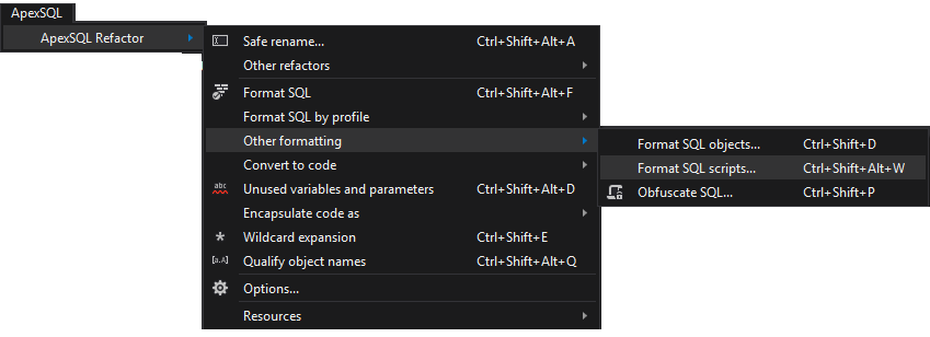 Format multiple T-SQL scripts at once by using free SQL tool