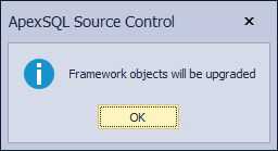 The framework objects upgrade